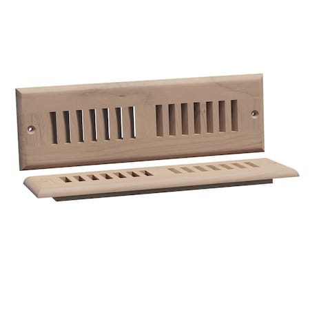 Designs Of Distinction Small Self Rimming Toe Kick Vent - Alder 01992010AL1